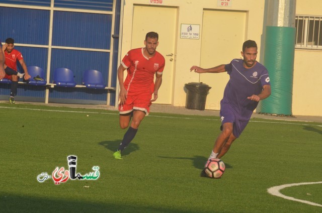 نادي الوحدة يطحن سروتكين4-0 على ارض الملعب الشرقي بالكادر المحلي واللاعب القسماوي يثبت نفسه